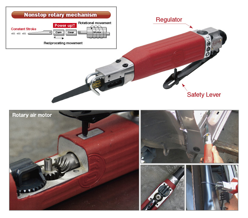 Máy cưa bằng khí nén tốc độ cao Shinano SI-4730